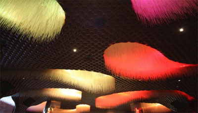 Acrylic Strand LED Backlit Ceiling