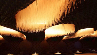 Backlit Ceiling Amoeba
