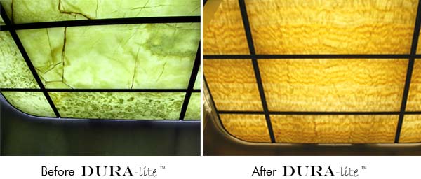 Elevator Cab Backlit Stone Ceiling Panels