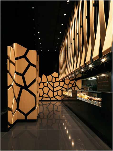 Bakery Wood Materials Fashion Boutique