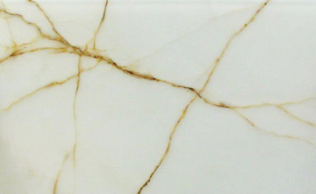 White Onyx Stone with Branched Veins