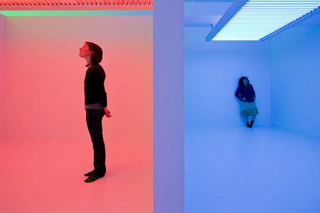 Chromosaturation Colored Spaces Art Installation