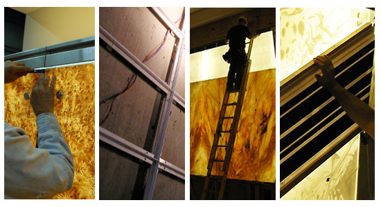 Constructing Backlighting Projects Construction Progress GPI Design