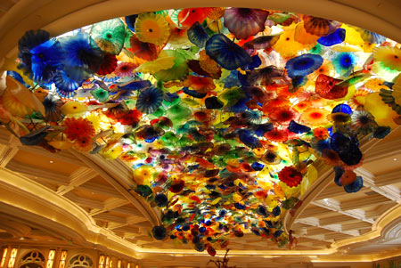 Dale Chihuly Fioro Di Cuomo Glass Light Sculpture
