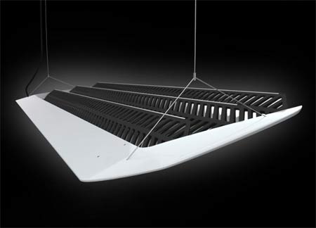 Daylight LED Light Shelf Louver System