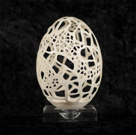 Eggshell Carving