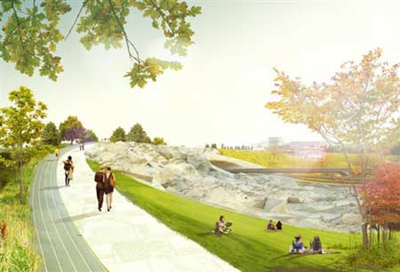 Energy Valley Highway Design by BIG