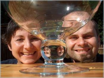 Glass Harp Musicians Duo Music