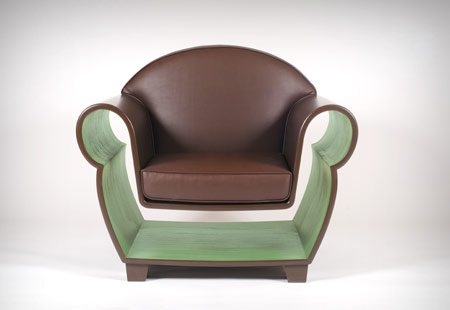 Hollow Chair Straight Line Designs Plywood