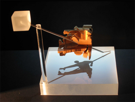 John Muntean Magic Angle Sculpture Shadows Lighting