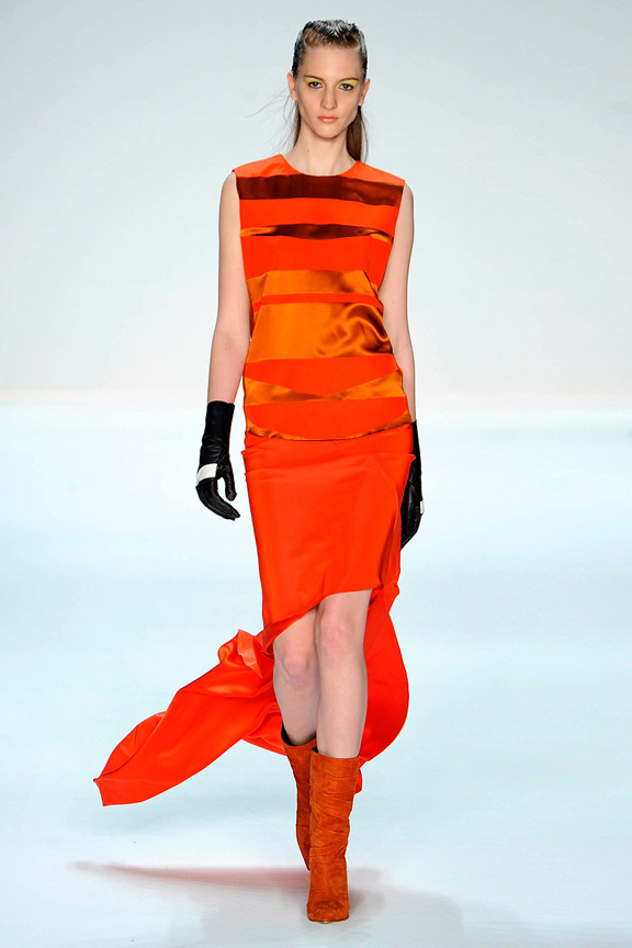 Narciso Rodriguez Tangerine Tango Dress