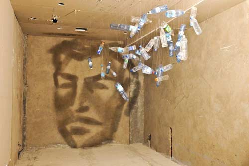 Plastic Bottle Shadow Art Lighting
