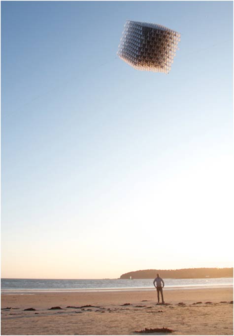 Shining Man Kite Design Takes Flight in Air