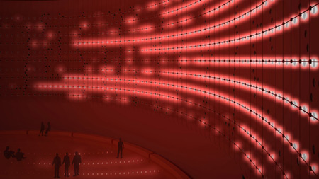 Silo 468 Light Art Installation by Lighting Design Collective