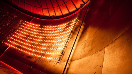 Silo Design LED Lighting Installation