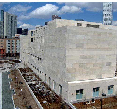 Denver Justice Exterior Stone Cladding Panels View 2
